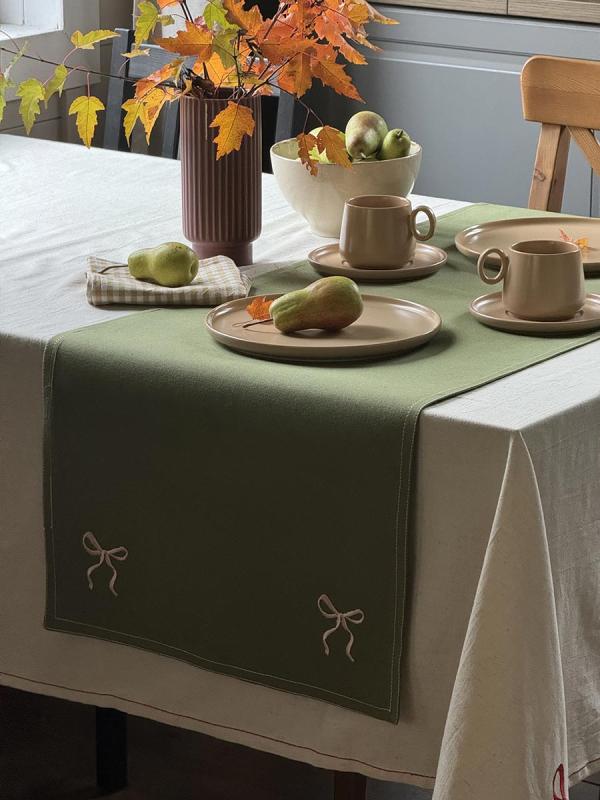 Дорожка на стол fancy bows  из коллекции essential, 45x150 см