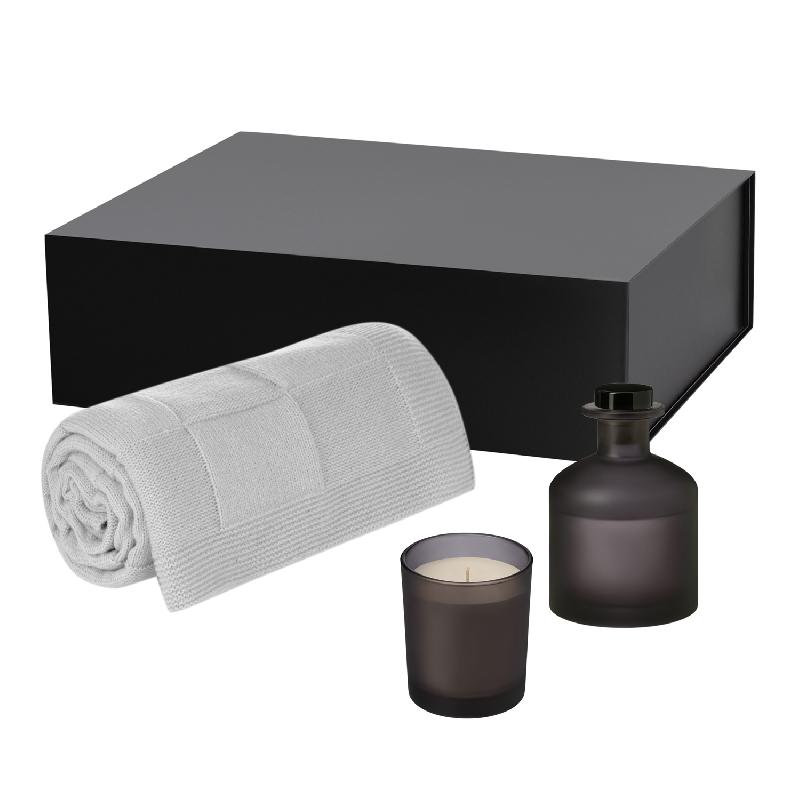 Подарочный набор Enigma, Cella Soft,  (свеча, диффузор, плед)