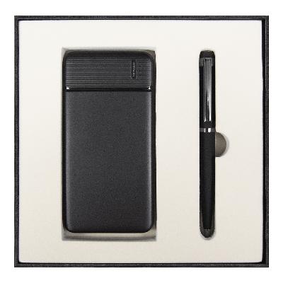 Набор подарочный Solution Superior Duo (внешний аккумулятор «First step» , ручка Attashe)