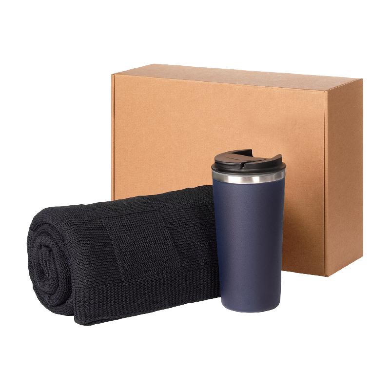 Подарочный набор Palermo, Cella,  (плед, термокружка)