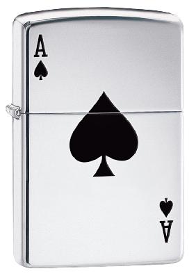 Зажигалка ZIPPO Сlassic с покрытием High Polish Chrome, латунь, 38x13x57 мм