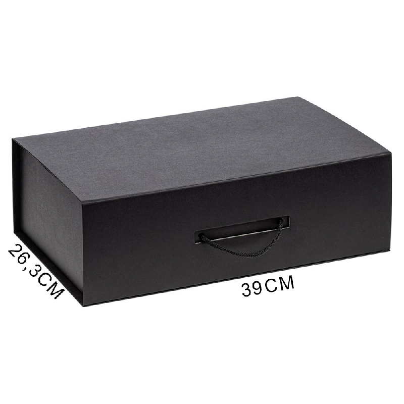 Подарочная коробка, размер 39*26,3*11 см, Solution Prestige Big Case Soft агнитным клапаном и ручкой
