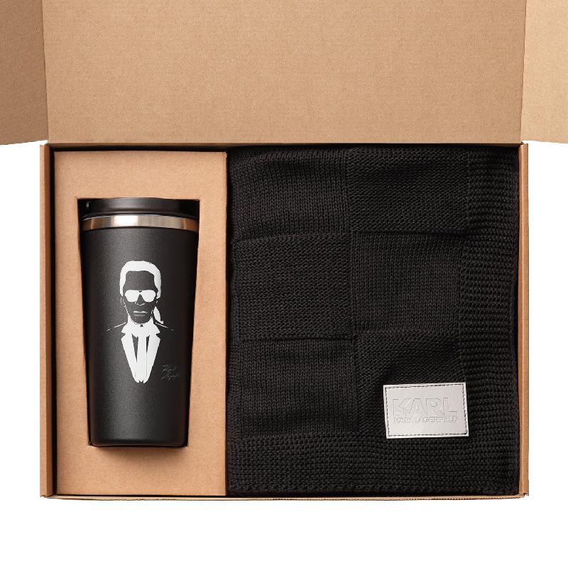 Подарочный набор Palermo, Cella,  (плед, термокружка)