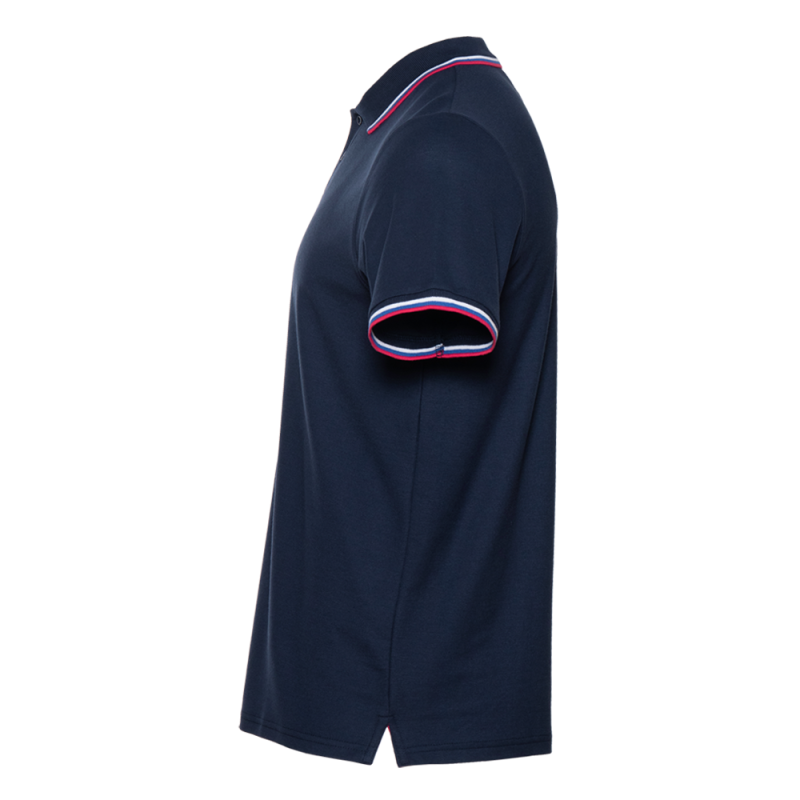 Рубашка поло мужская STAN  триколор  хлопок/полиэстер 185