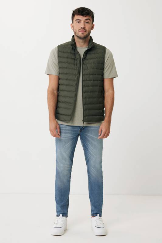 Мужской стеганый жилет Iqoniq Meru из переработанного полиэстера AWARE™, 70 г/м²