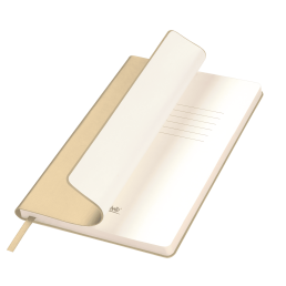 Ежедневник Spark недатированный,  золото (с упаковкой, со стикерами)