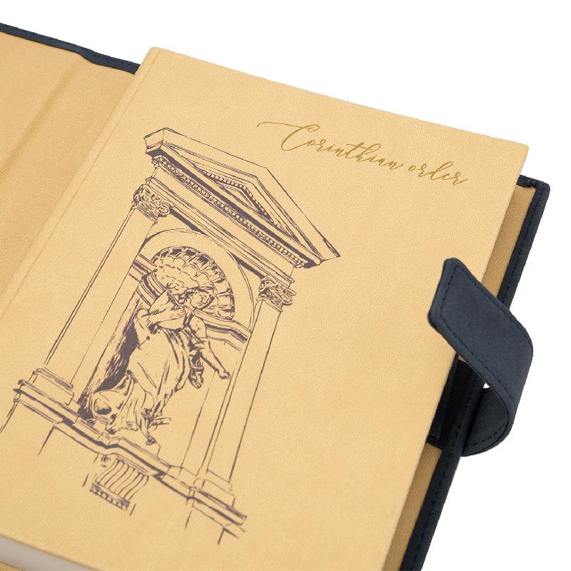 Ежедневник-портфолио Clip NEO недатированный в подарочной коробке,  (в комплекте ручка Sonata BP )