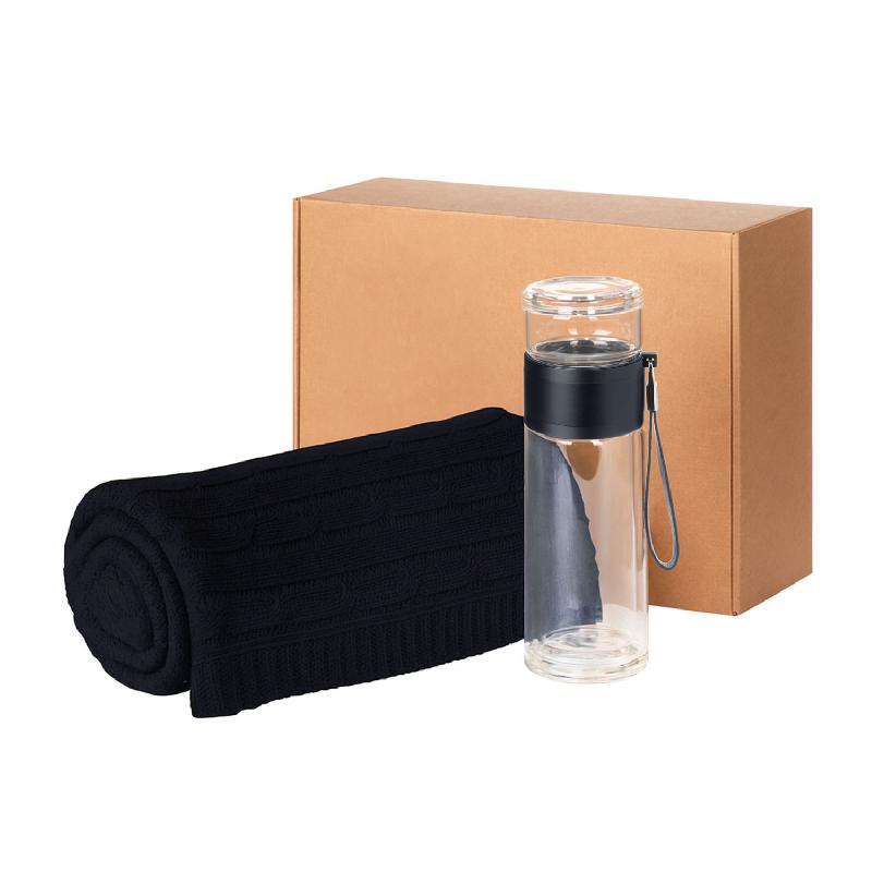 Подарочный набор Terso, Fado,  (плед, термобутылка)