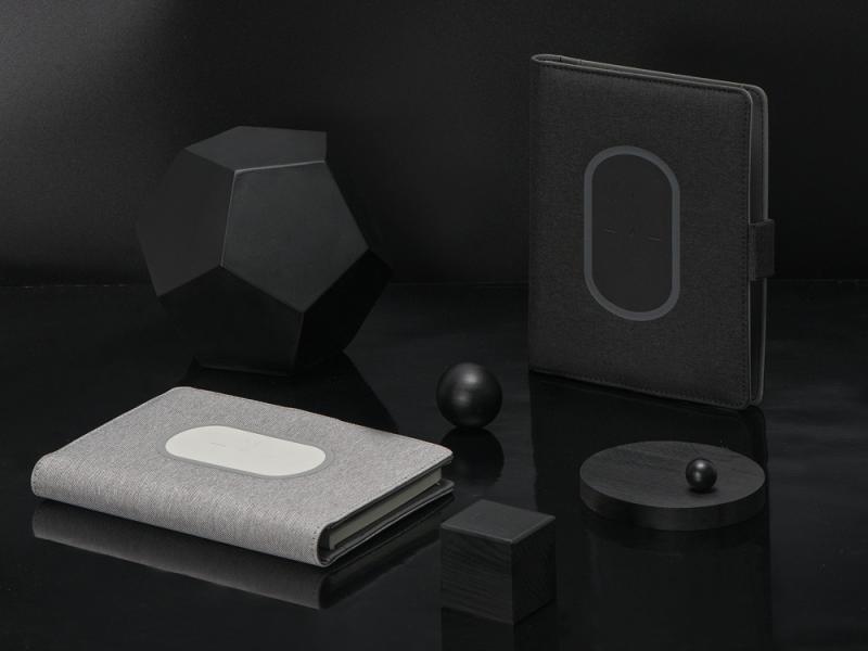 Органайзер с беспроводной зарядкой Powernote, 5000 mAh