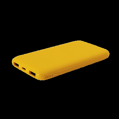 Внешний аккумулятор Bplanner Power 2 ST, софт-тач, 10000 mAh (Желтый)