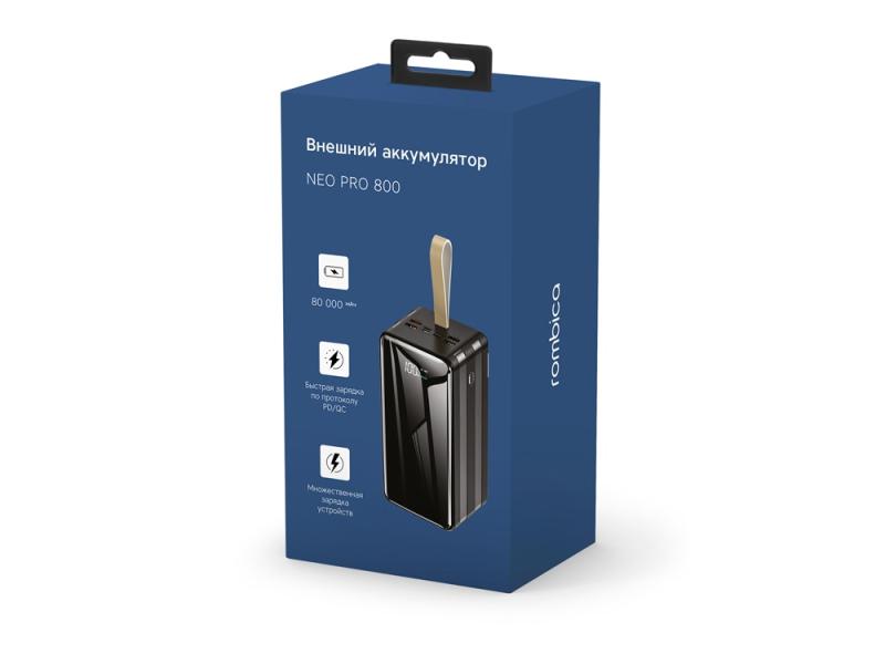 Внешний аккумулятор NEO PRO-800, 80000 mAh