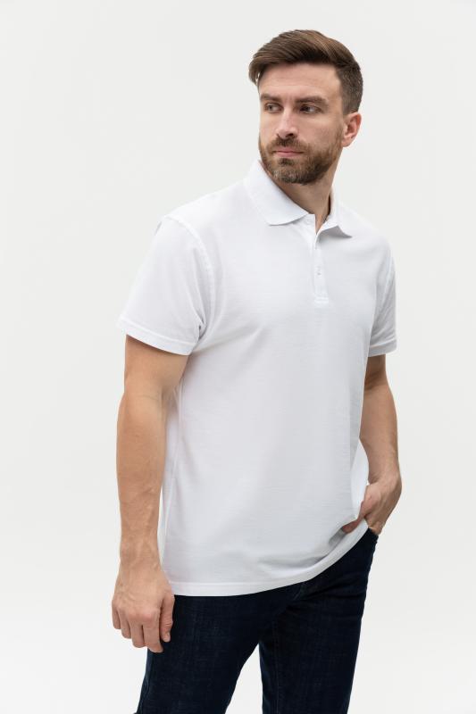 Рубашка поло мужская  STAN хлопок/полиэстер 185