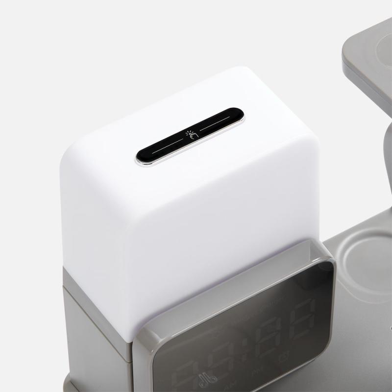 Зарядная станция с электронными часами и подсветкой Large Charge ver.3