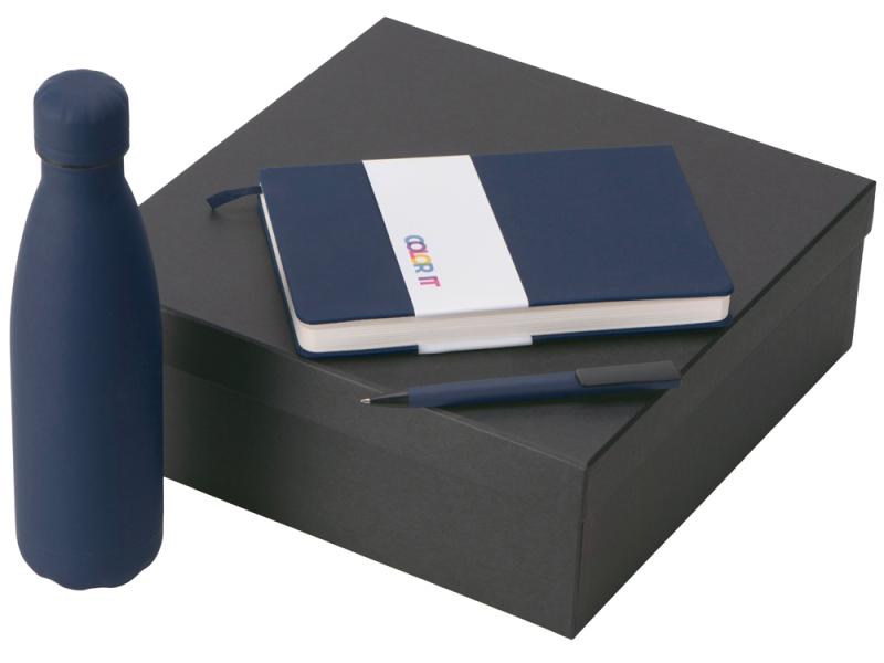 Подарочный набор COLOR IT c блокнотом, ручкой и термобутылкой