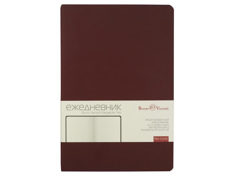 Ежедневник недатированный А5 Megapolis Velvet Flex