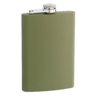 Фляга SQuire 0,24 л, прорезиненное покрытие