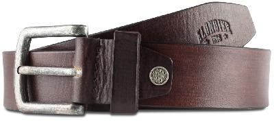 Ремень KLONDIKE Creek, односторонний, натуральная воловья кожа, 100 х 4 см
