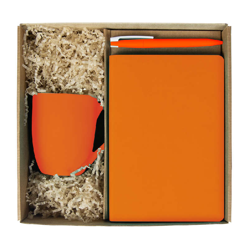 Набор подарочный Solution Prestige Trio ( ежедневник Flexy Latte Color, кружка Casa Grande Сlassic Soft, ручка Zorro)