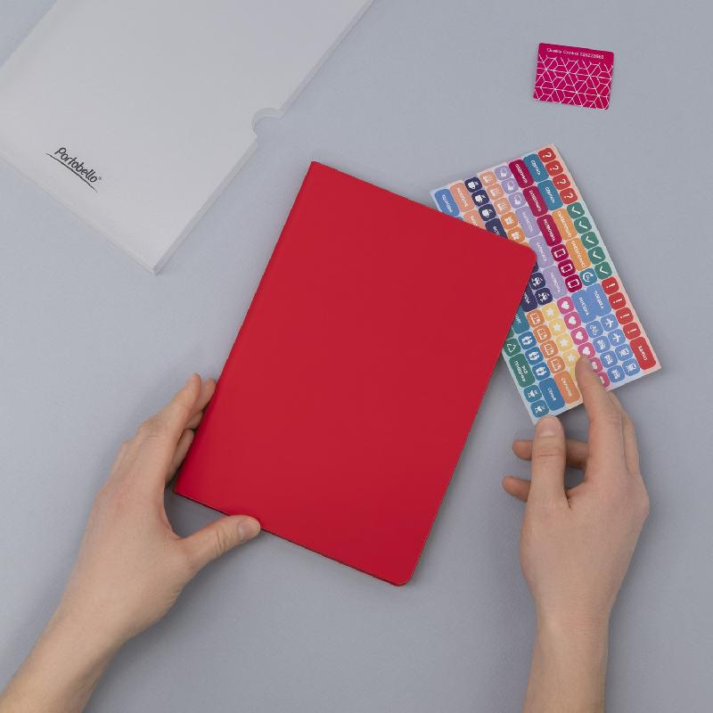 Ежедневник Spark недатированный,  (с упаковкой, со стикерами)