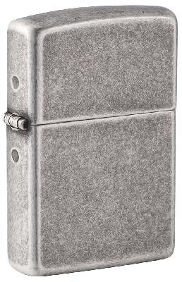 Зажигалка ZIPPO Armor® с покрытием Antique Silver, латунь, 38x13x57 мм