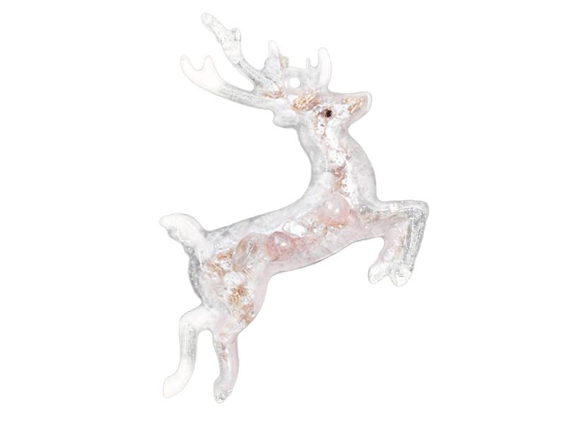 Набор елочных игрушек: Снегирь, Олень, Ель