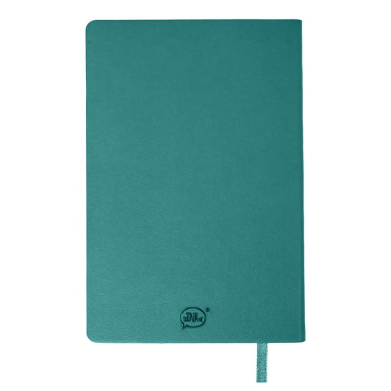 Бизнес-блокнот SMARTI, A5, белый, мягкая обложка, в клетку