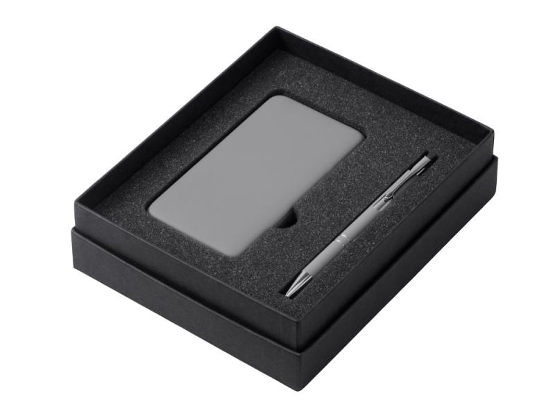 Подарочный набор Color it с металлической ручкой и повербанком