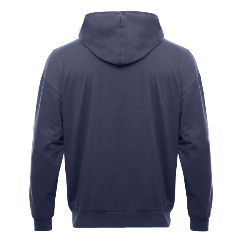 Толстовка STAN оверсайз на молнии с капюшоном футер без начёса 240, 99, Графит (101)