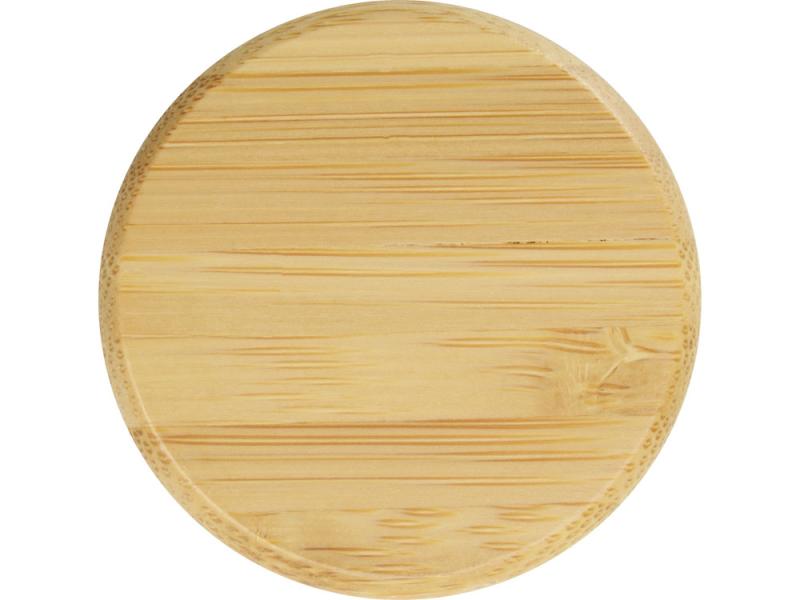 Стеклянная бутылка с бамбуковой крышкой Foggy, 600 мл