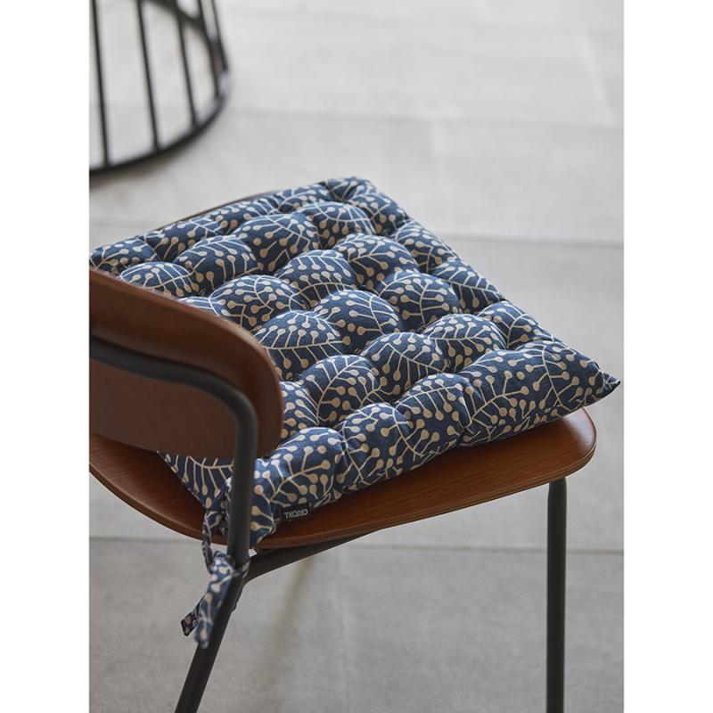 Подушка на стул  с принтом Спелая Смородина из коллекции scandinavian touch, 40х40 см