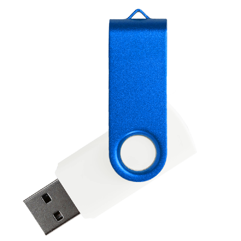 Флеш накопитель USB 2.0 Twister Сolor Mix 16GB, пластик Софт Тачметалл
