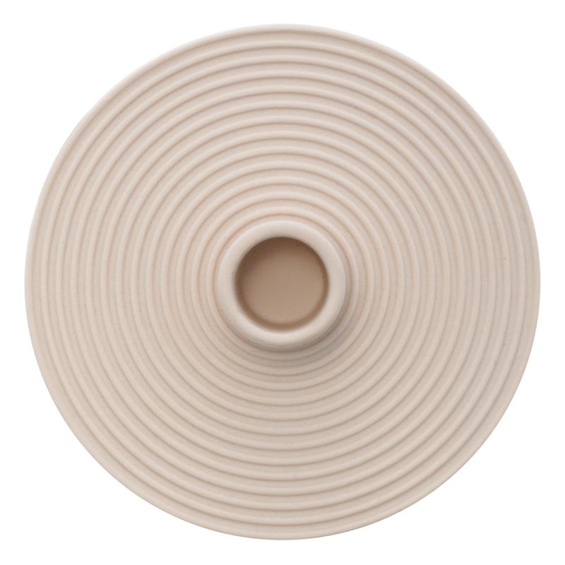 Подсвечник из каменной керамики  из коллекции essential