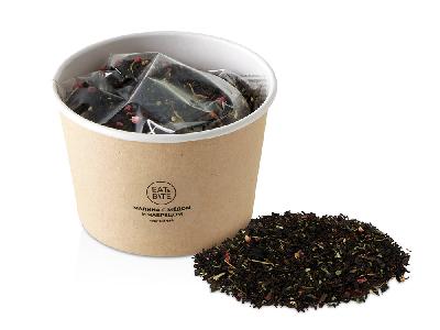 Чай черный Малина с медом и чабрецом, 50 гр.