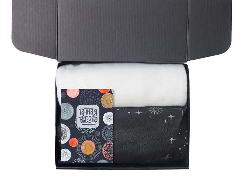 Подарочный набор Re:y. Cocoon с пледом, свечой и диффузором