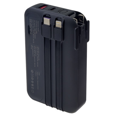 ПЗУ с функцией СЗУ Perfeo PLUG 10000, черный