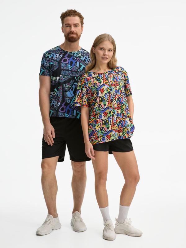 Футболка унисекс Senti с полной запечаткой на заказ