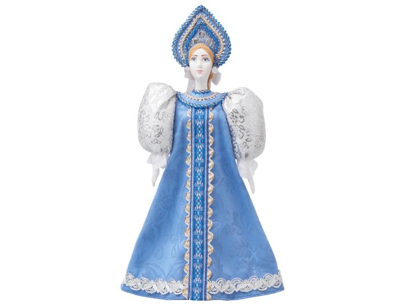 Подарочный набор: кукла фарфоровая, крем-мёд с лаймом и имбирем