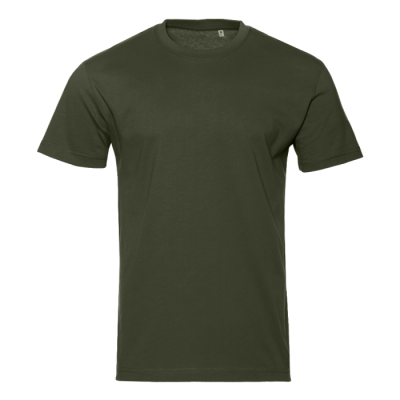 Футболка унисекс STAN, хлопок 150, 51, Оливковый хаки (36)