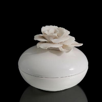 Шкатулка Beige Rose, кремовая