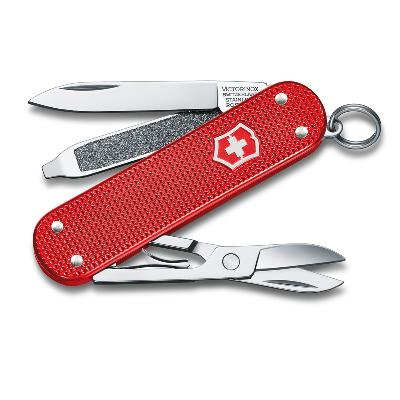 Ножбрелок VICTORINOX Classic SD Alox Colors "Sweet Berry", 58 мм, 5 функций