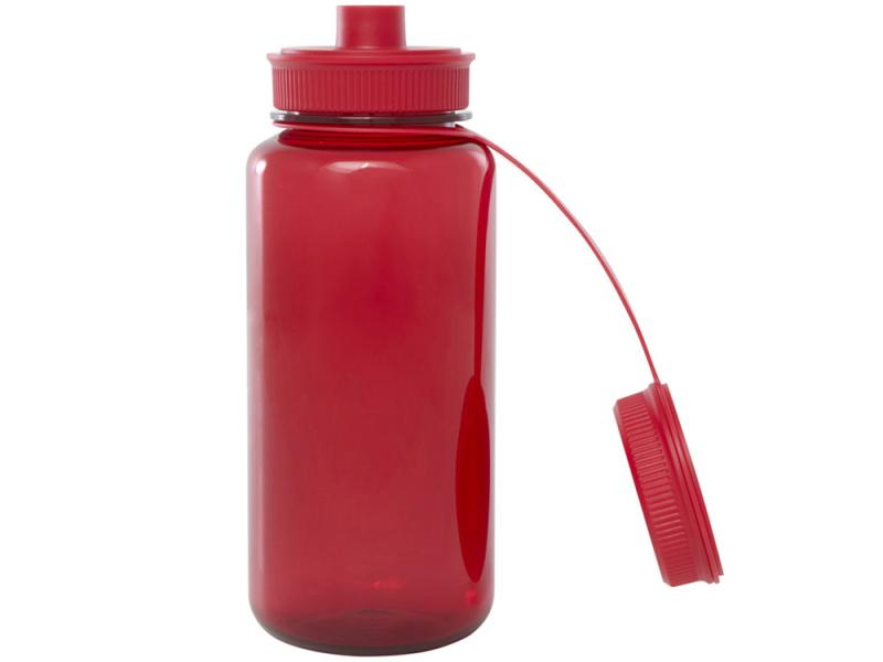Бутылка спортивная из переработанного ПЭТ-пластика Ryder, 900мл