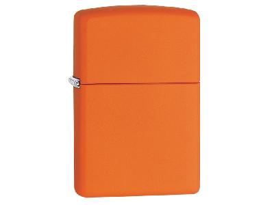 Зажигалка ZIPPO Classic с покрытием Orange Matte