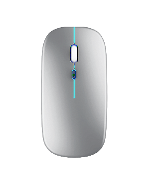 Мышь беспроводная Accesstyle M204-ORBAL, серый