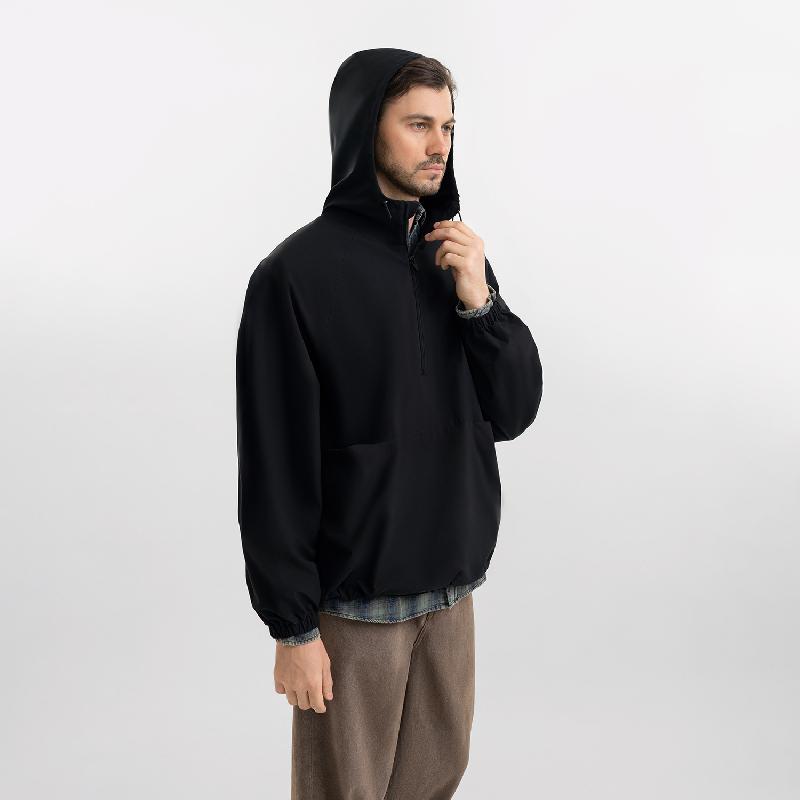 Ветровка (анорак) оверсайз унисекс RISSMAN, размер ML