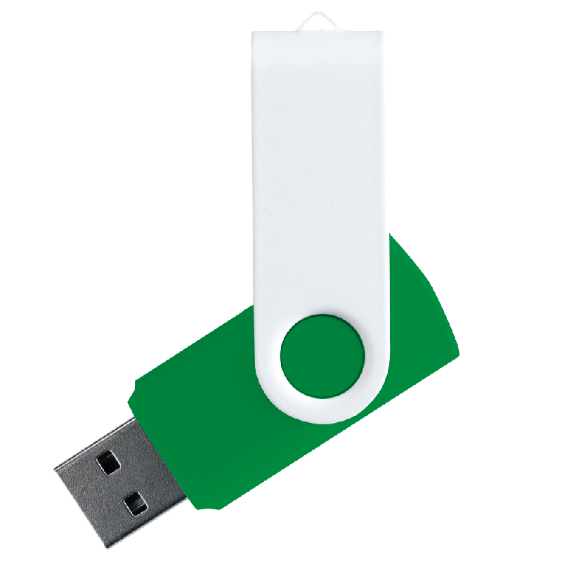 Флеш накопитель USB 2.0 Twister Сolor Mix 16GB, пластик Софт Тачметалл