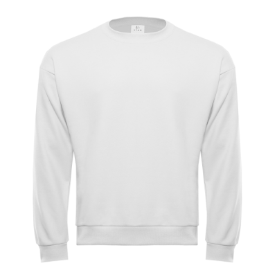 Свитшот унисекс STAN футер без начёса, 350, 96, Белый (10)