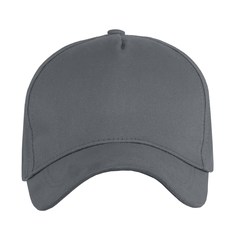 Бейсболка STAN 5 клиньев хлопок,260,112, Темно (100)