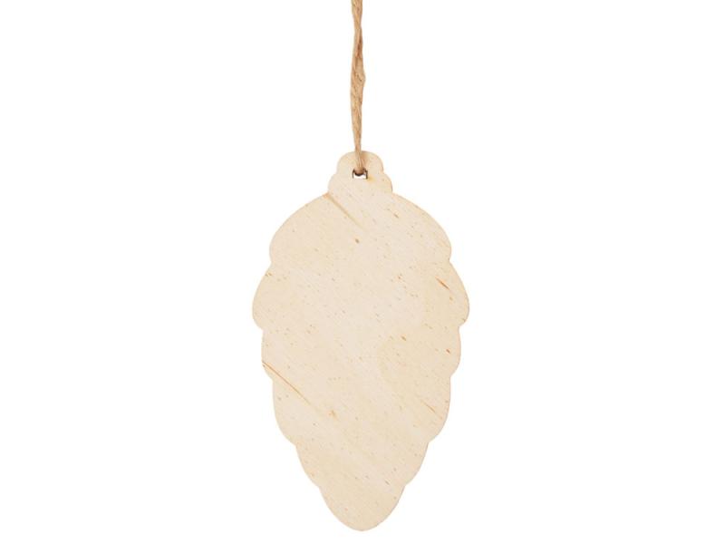 Деревянная подвеска на елку Cedar