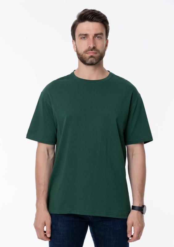 Футболка унисекс без бокового шва STAN хлопок 160, 02, Т-зеленый (130)