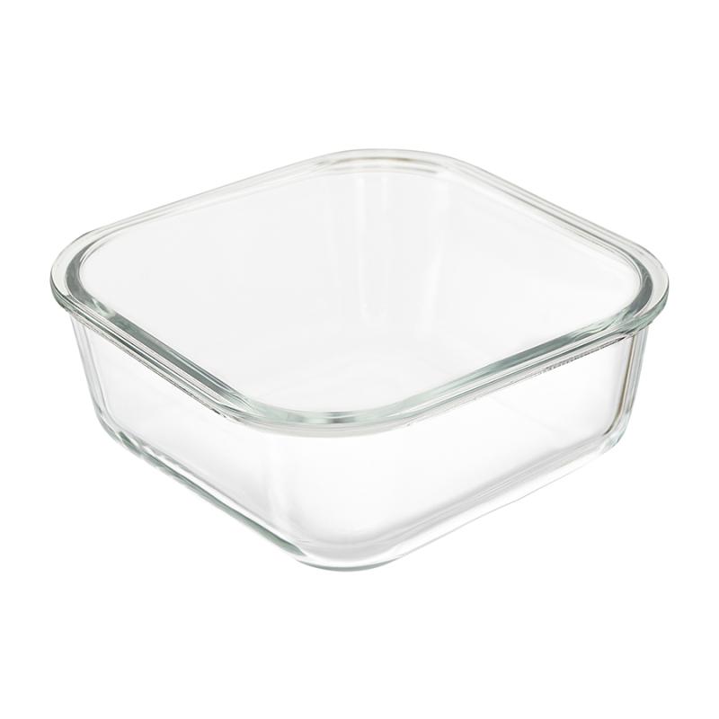 Контейнер для запекания и хранения eco store с крышкой из бамбука, 800 мл